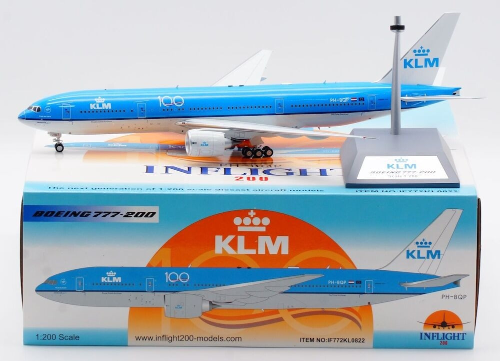 Inflight200 1:200 Boeing B777-206ER KLM Royal Dutch Airlines ″KLM