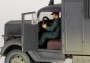 1:32 Kfz.305 Opel Blitz Ambulance, German Army w/ Driver Figure