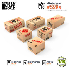 Miniature Printed Paper Boxes – Large