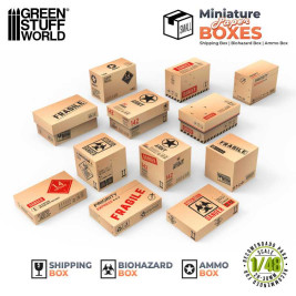 Miniature Printed Paper Boxes – Small