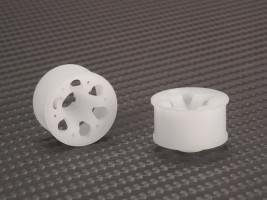 PN Racing Mini-Z 2WD Machine Cut 6 Spoke Delrin 20mm Flanged Wheel R2