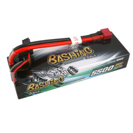 Gens ace Bashing Serie G-Tech LiPo - 2S 5500mAh 7.4V 2S1P (60C) HardCase, Dean-T Plug