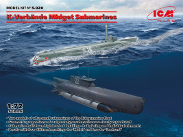 1:72 K-Verbände Midget Submarines