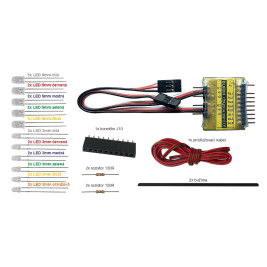 LED osvětlení modelů a maket DL8BW (voděodolné)