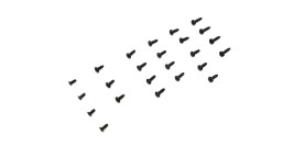 Kyosho Mini-Z MR-04: Screw Set