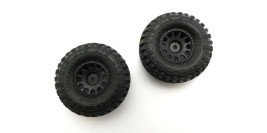 Mini-Z 4x4: Pre-Glued Interco Tires Heavy Weight (2 pcs)