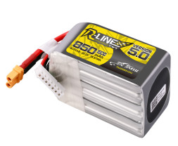 GENS ACE LIPO TATTU R-Line FPV serie - 6S 850mAh 22.2V 6S1P (150C) Version 5.0