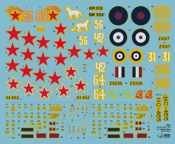1:72 Hawker Hurricane Mk.IIa/Mk.IIb/Mk.IIc ″Eastern Front″ (Deluxe Set)