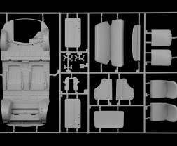 1:12 Fiat 500F, 1968 (Upgraded Edition)