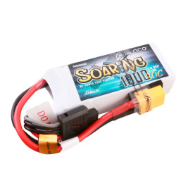 Gens ace Soaring G-Tech LiPo - 3S 1000mAh 11.1V 3S1P (30C) XT60 Plug