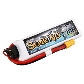 Gens ace Soaring G-Tech LiPo - 2S 2200mAh 7.4V 2S1P (30C) XT60 Plug