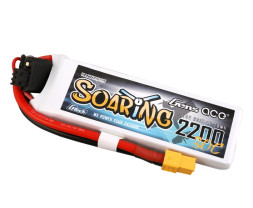 Gens ace Soaring G-Tech LiPo - 2S 2200mAh 7.4V 2S1P (30C) XT60 Plug