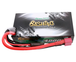 Gens ace Bashing Serie G-Tech LiPo - 2S 4000mAh 7.4V 2S2P (60C) HardCase, Dean-T Plug