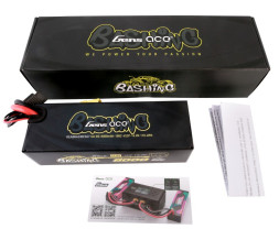 Gens ace Bashing Serie G-Tech LiPo - 4S 8000mAh 14.8V 4S2P (100C) HardCase, EC5 Plug