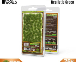 Grass Tufts – samolepící drny realistická zelená tráva 12mm (75 ks)