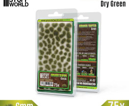 Grass Tufts – samolepící drny suchá tráva, 6mm (75 ks)