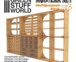 Multipurpose Open Rack – modulární víceúčelový organizér se 4 policemi