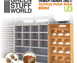 Modular Paint Rack – modulární organizér na 60ml lahvičky GSW (vertikální)