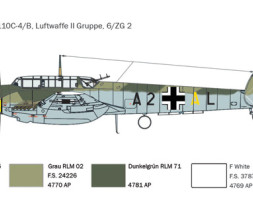 1:72 Messerschmitt Bf 110 C3/C4 Zerstörer