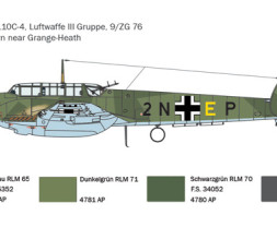 1:72 Messerschmitt Bf 110 C3/C4 Zerstörer