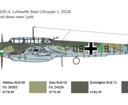 1:72 Messerschmitt Bf 110 C3/C4 Zerstörer