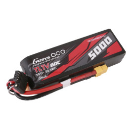 Gens ace G-Tech LiPo - 3S 5000mAh 11.1V 3S1P (60C) XT60 Plug