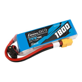 Gens ace G-Tech LiPo - 2S 1800mAh 7.4V 2S1P (45C) XT60 Plug