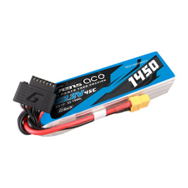 Gens ace G-Tech LiPo - 6S 1450mAh 22.2V 6S1P (45C) XT60 Plug