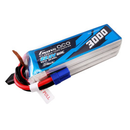 Gens ace G-Tech LiPo - 6S 3000mAh 22.2V 6S1P (60C) EC5 Plug