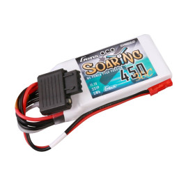 Gens ace Soaring G-Tech LiPo - 3S 450mAh 11.1V 3S1P (30C) JST-SYP Plug