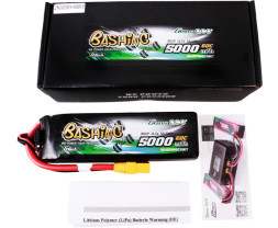 Gens ace Bashing Serie G-Tech LiPo - 3S 5000mAh 11.1V 3S1P (60C) XT90 Plug