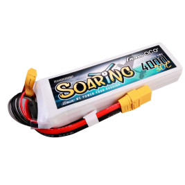 Gens ace Soaring G-Tech LiPo - 3S 4000mAh 11.1V 3S1P (30C) XT90 Plug