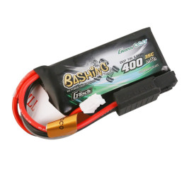 Gens ace Bashing Serie G-Tech LiPo - 2S 400mAh 7.4V 2S1P (35C) JST-PHR Plug