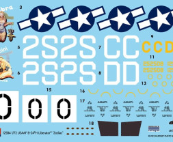 1:72 USAAF Consolidated B-24H Liberator ″Zodiac″