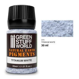 Natural Earth Pigments – Titanweiß (30 ml)