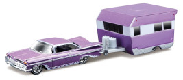 1:64 Maisto Design Tow+Go Chevy Impala & Alameda Trailer