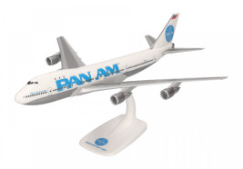 1:250 Boeing B747-121 Pan American World Airways Late ″1980s - Billboard″ Colors. Named ″ Clipp Snap fit