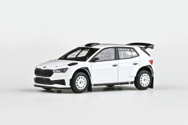 1:43 Škoda Fabia IV RS Rally2 (2022) - Bílá