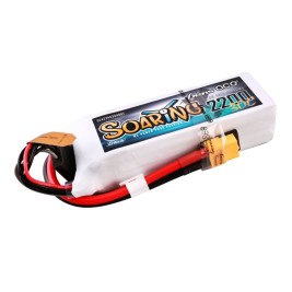 Gens ace Soaring G-Tech LiPo - 4S 2200mAh 14.8V 4S1P (30C) XT60 Plug