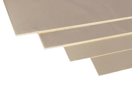 Mosazný plech 100x250x0.12 mm (2 ks)