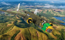 1:72 North American B-25D Mitchell, Red Wrath