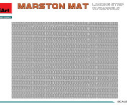 1:48 Marston Mat Landing Strip w/ Barrels