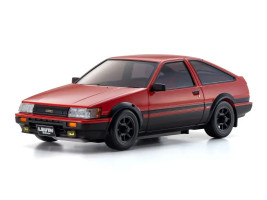 Mini-Z AWD Toyota Corolla Levin AE86 Red/Black w/ KT-531P Transmitter