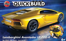QUICK BUILD Lamborghini Aventador (Gelb)