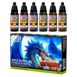 Intensity Inks Paint Set – Intensity Inks Set 2 (6× 17 ml)
