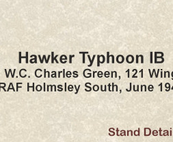 1:72 Hawker Typhoon Mk.I, 121 Squadron RAF Holmsley South, 1944