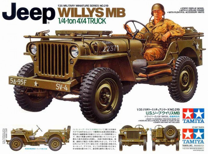 Produkt anzeigen - 1:35 Jeep Willys MB