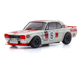 Kyosho Mini-Z AWD/RWD: Karosserie Nissan Skyline 2000GT-R (KPGC10) Nr.6 Rot