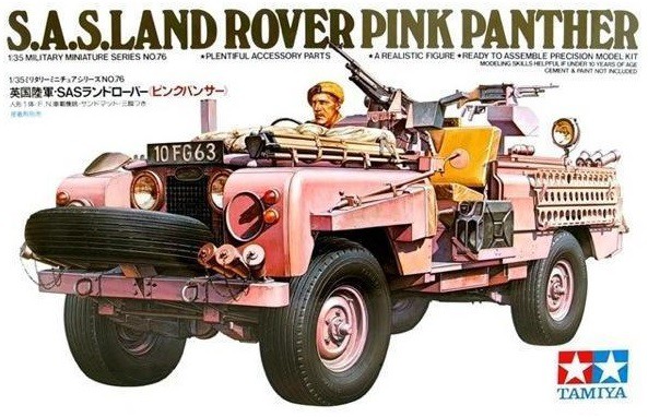 Produkt anzeigen - 1:35 S.A.S. Land Rover Pink Panther