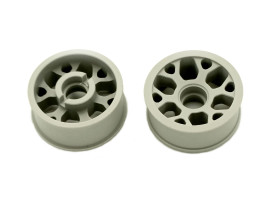 Marka Racing 1:28 Mini-Z 2WD CNC Delrin Flanged Front Wheel 8.5x20mm 0 Offset (Light Grey)Offset (Light Grey)